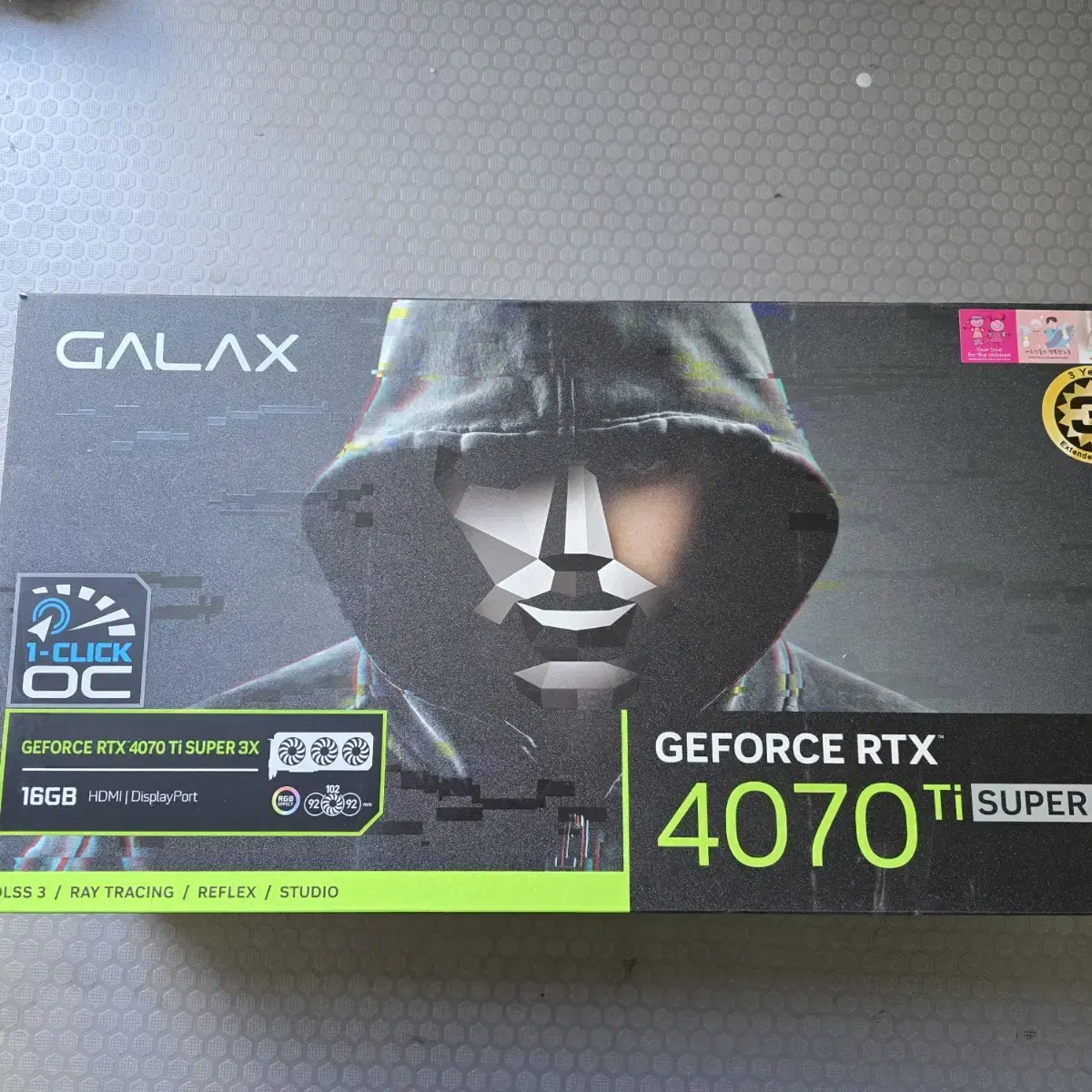 갤럭시 RTX 4070 ti super 판매합니딘.